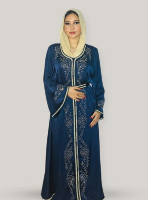 Midnight Bloom Kaftan