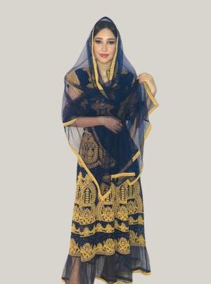 Royal Majesty Embroidered Gown