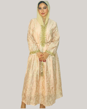 Moroccan Kaftan - Blush Gold