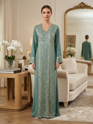 Royal Blue Jalabiya