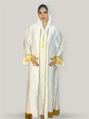 Gold Brocade jalabia